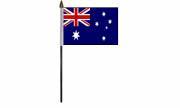 Bordflag Australien 10x15cm